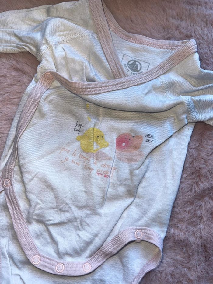 Lot de 6 body diverse marque ML 1 mois - photo numéro 8