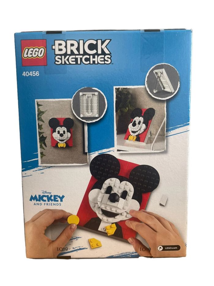 Lego Brick Sketches Disney Mickey and Friends 40456 Mickey Mouse neuf - photo numéro 2