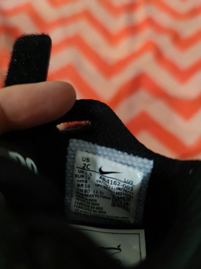 Baskets Nike Pico 5 noire T.17 - photo numéro 2