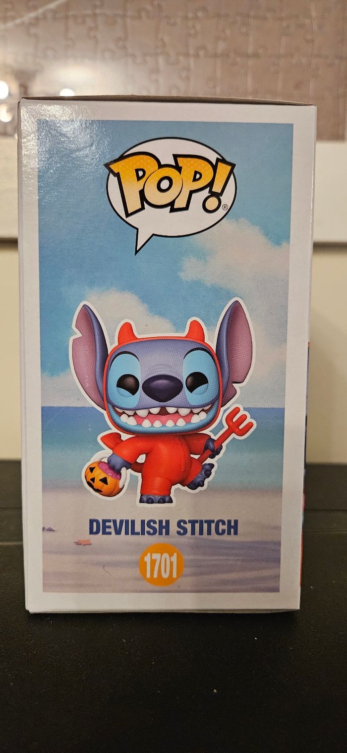Funko Pop Devilish Stitch Edition Chase - photo numéro 4