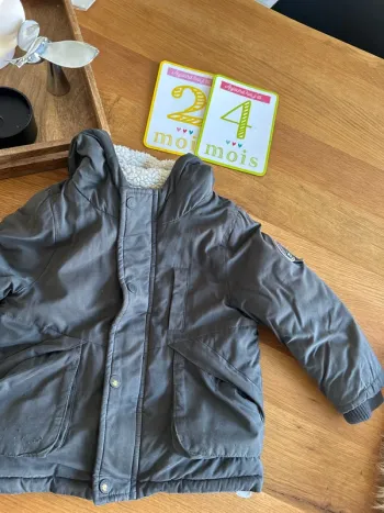 Manteau chaud 2 ans