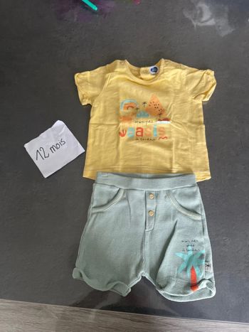 Ensemble short tee-shirts