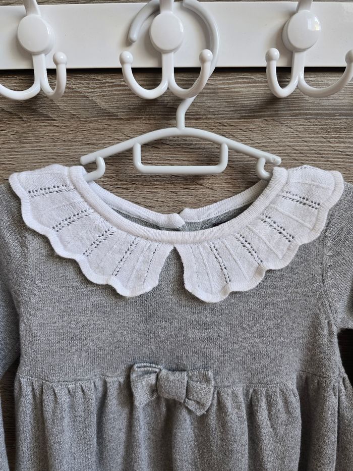Vêtement Bébé Fille - Robe grise - Sergent Major - 18 mois 80 cm - photo numéro 4