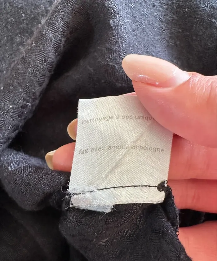 Robe Sézane noire taille 38 - photo numéro 7