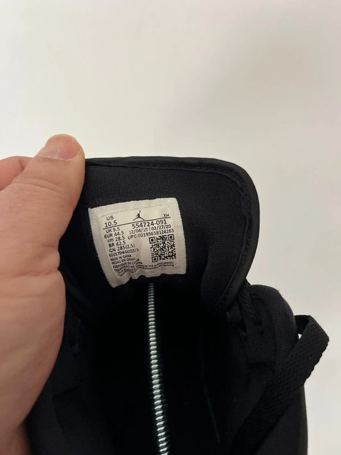 Jordan 1  mid triple black - photo numéro 6
