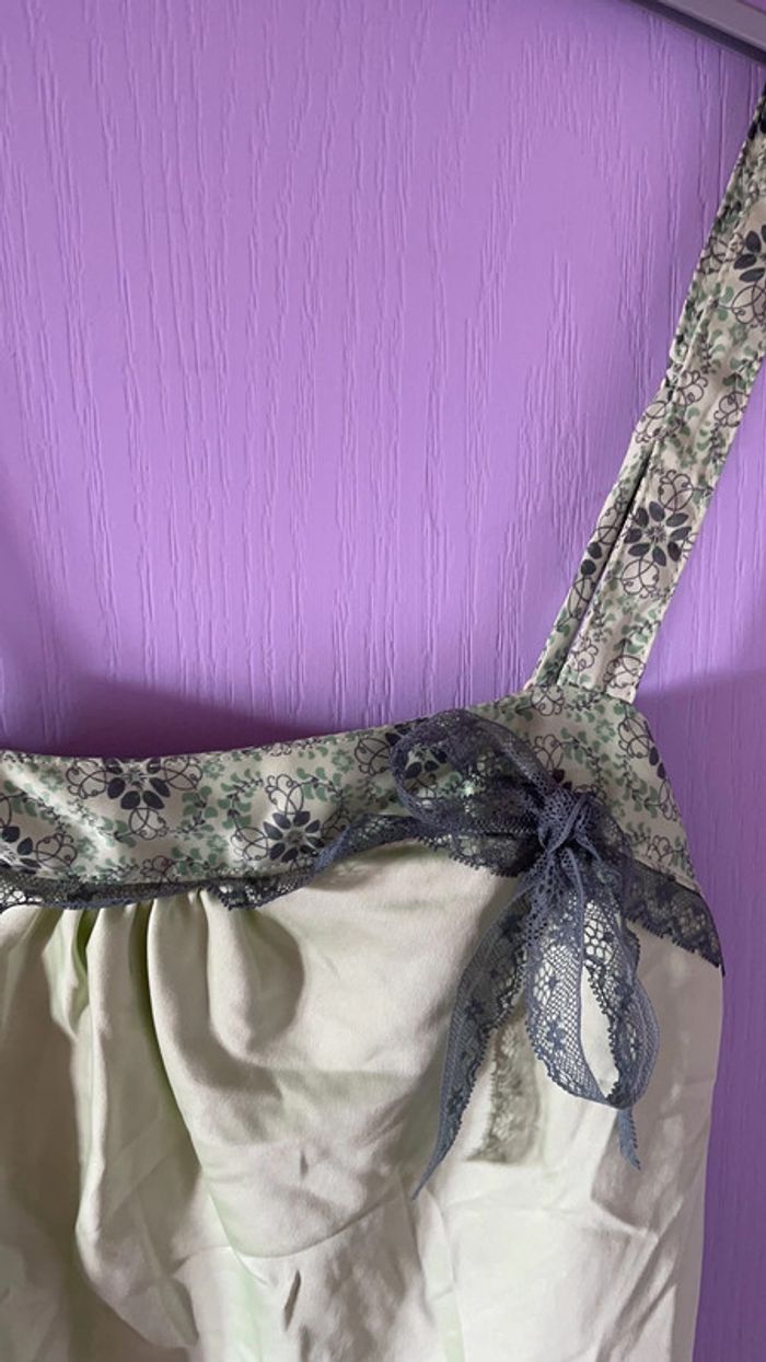Caraco satiné de pyjama Etam Taille 34 - photo numéro 3