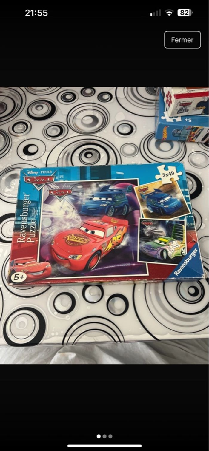 Lot puzzle Disney cars
