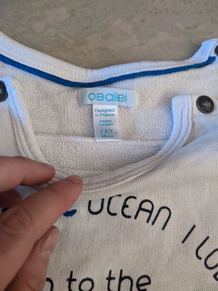 Sweat obaibi 3 ans - photo numéro 2