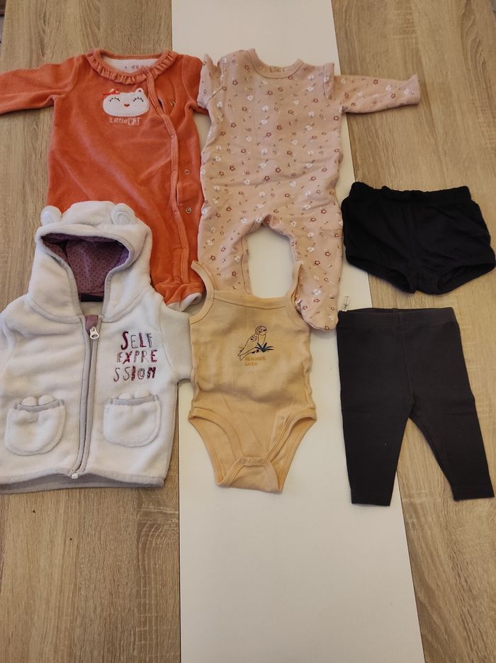 Lot fille 3 mois