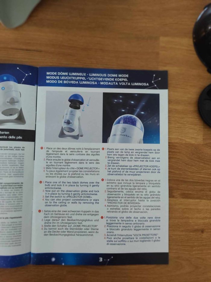 Planetarium 2 en 1 de Buki , complet avec notice , très bon état - photo numéro 2