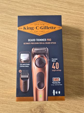 Tondeuse Beard Trimmer Pro Gillette Neuve Garantie