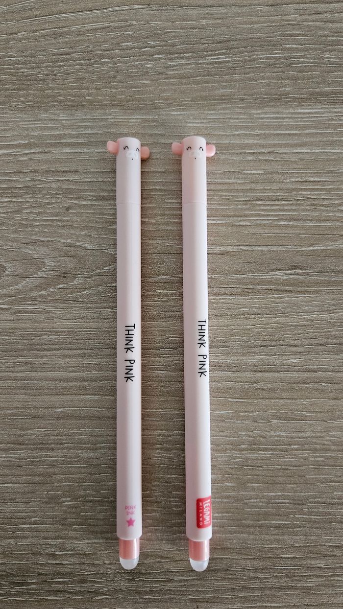 Lot de 2 Legami cochon
