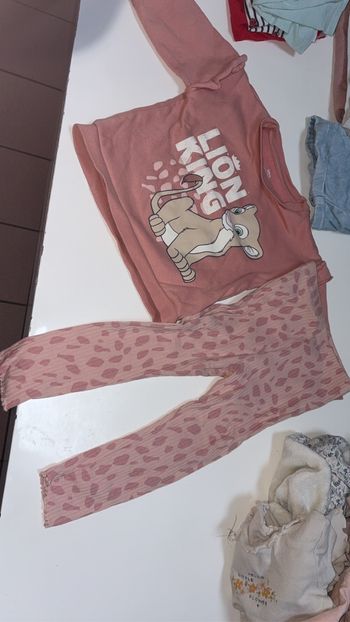 Ensemble legging + pull 18 mois