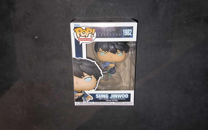Figurine Funko Pop / Sung Jinwoo 1982 / Solo Leveling