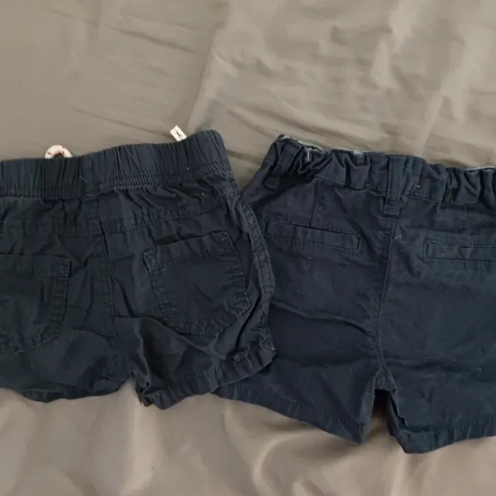 Lot 2 shorts bleu marine - photo numéro 2