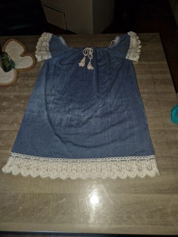 Robe bleu
