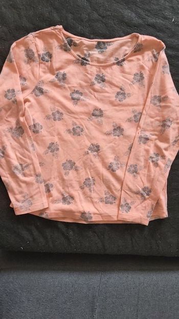 Tee shirt fille manches longues