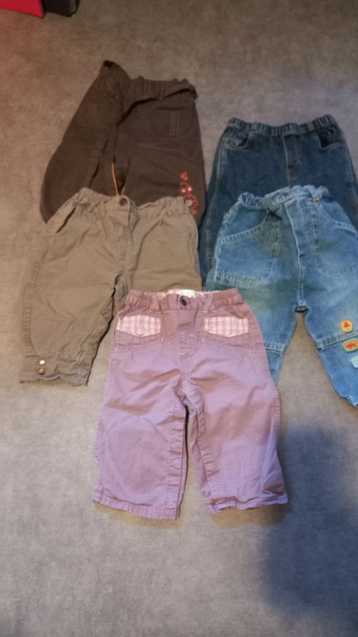 Lot de vêtements filles 1an - photo numéro 7