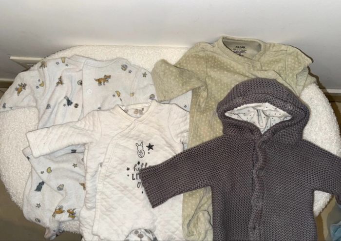 Vêtements, bébé, garçon de 0 à 3 mois Lots