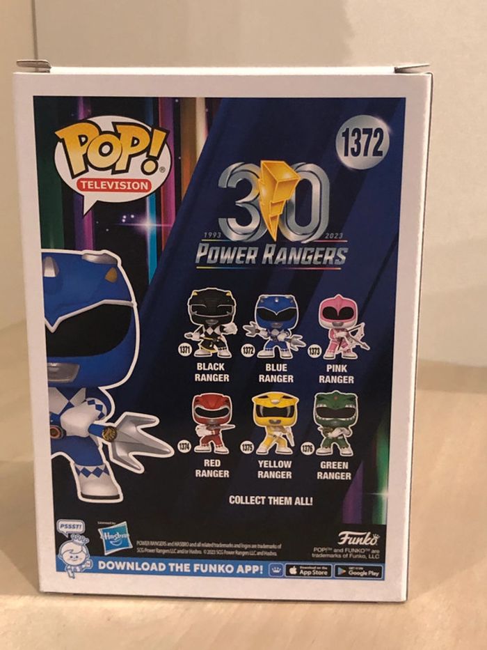 Figurine Power Rangers Bleu Billy Mighty Morphin 30 ans édition spéciale - photo numéro 4