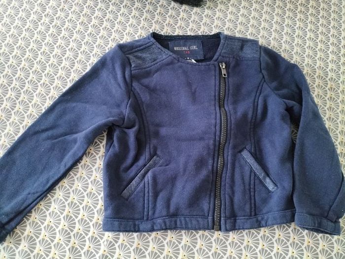 Veste bleu