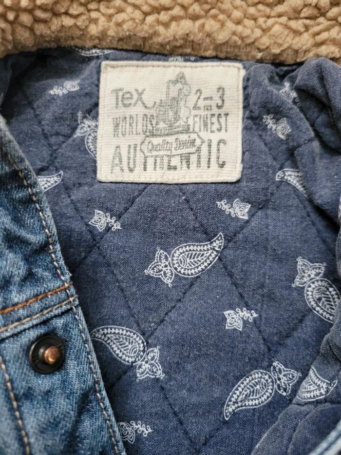 Veste en jean épaisse- 2/3 ans - photo numéro 4
