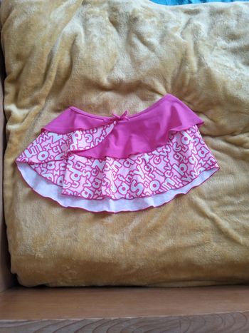 Jupe maillot de bain rose