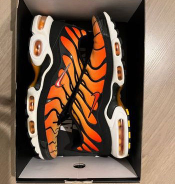 Tn Nike orange air max plus Achat occasion Baskets (homme