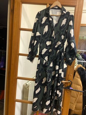 Longue robe imprimée 