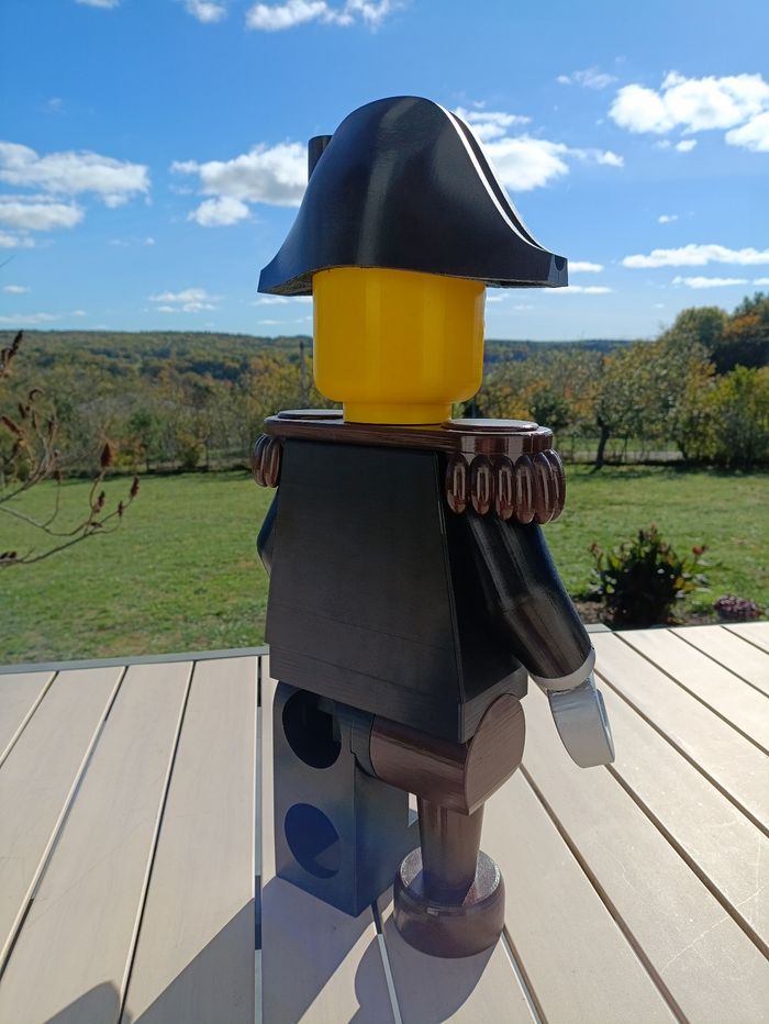 Figurine brick pirate  géant 50 cm - photo numéro 4