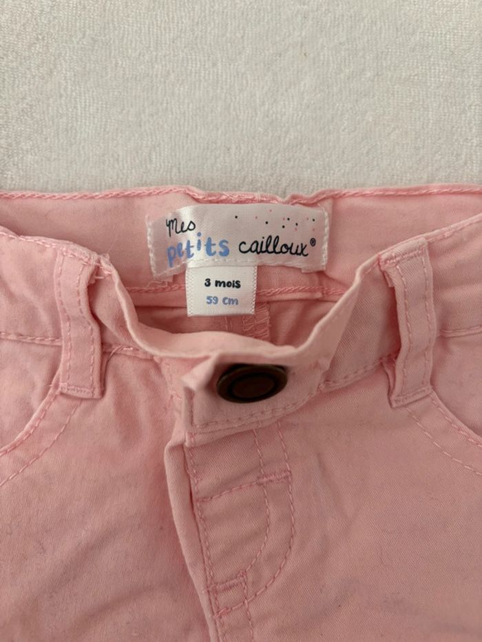 Pantalon bébé fille taille 3mois - photo numéro 2