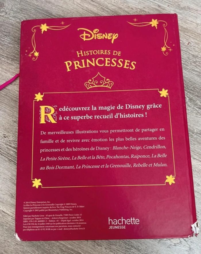 Livre de compte Disney Histoire de princesse histoire du soir - photo numéro 13