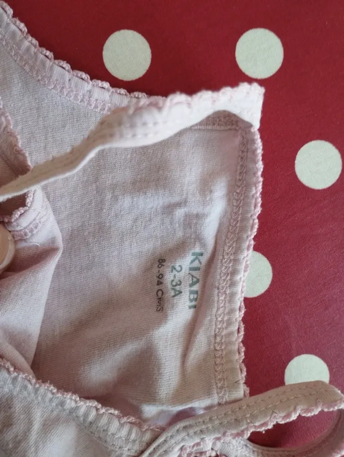 3 maillots de corps sans manches 2-3 ans - photo numéro 2