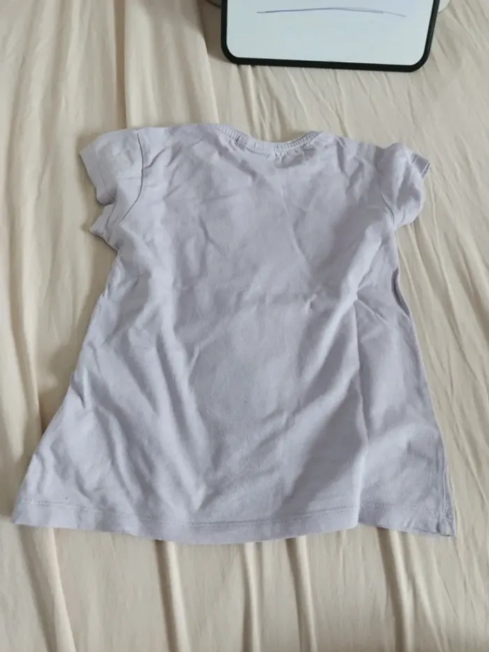 Tee shirt frozen 6 ans - photo numéro 3