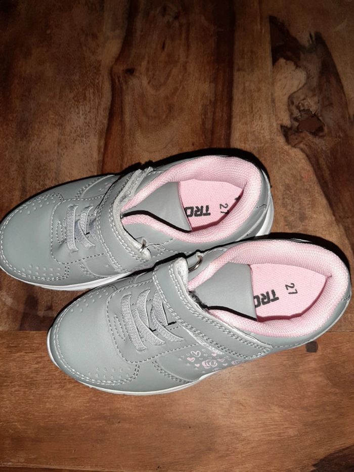 Baskets fille taille 27 - photo numéro 4