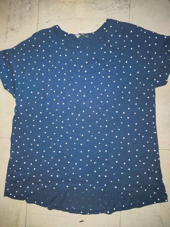 Tee-shirt manches courtes femme taille S Mango