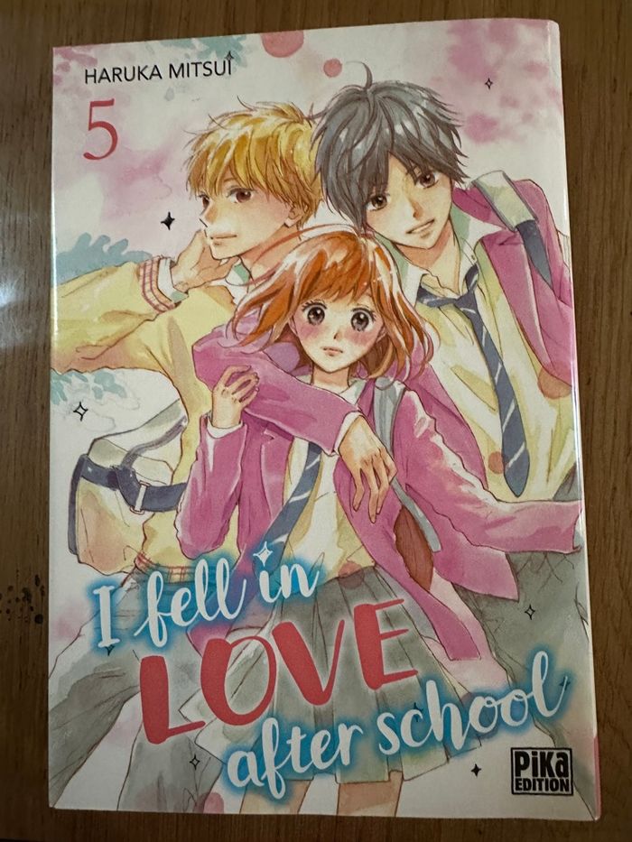 Manga I fell in love After school Tome 5 Édition Pika