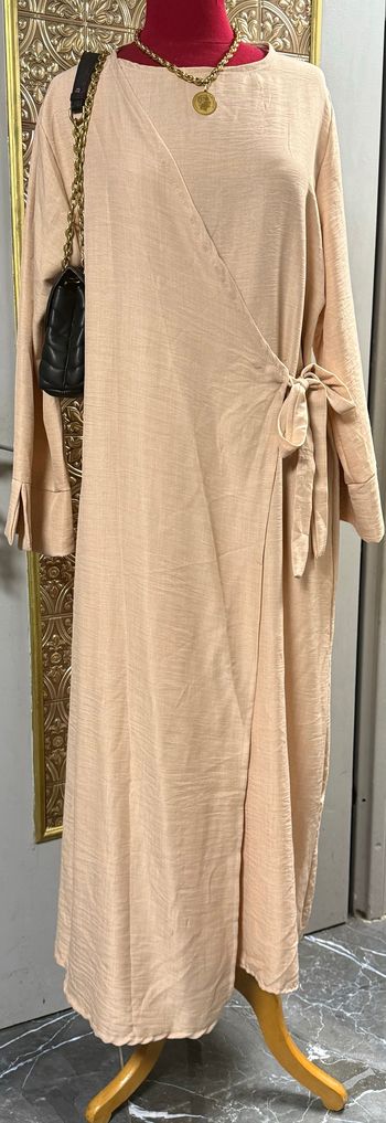 Robe portefeuille – Manches longues