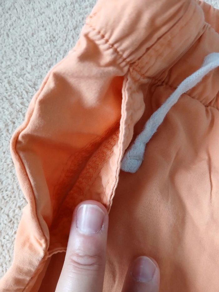 Short orange corail H&M 3ans - photo numéro 3
