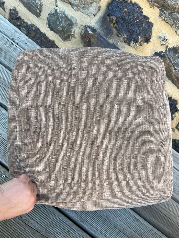 Pouf / coussin de sol marron - Oh my gee - photo numéro 3