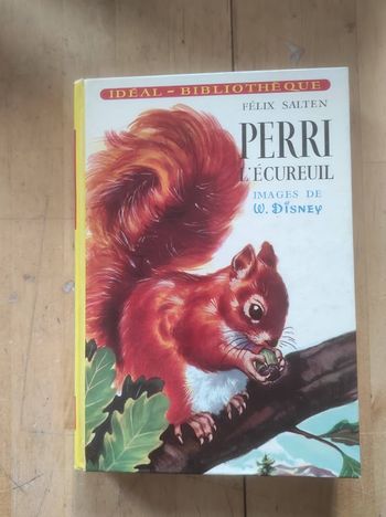 Perri l'écureuil Félix Salten Hachette Idéal-Bibliothèque 1971