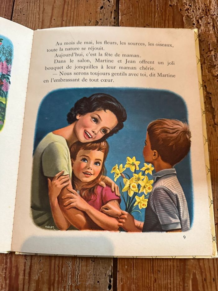 Livre ancien album Martine et les 4 saisons collection Farandole Casterman Delahaye Marlier cartonné - photo numéro 5