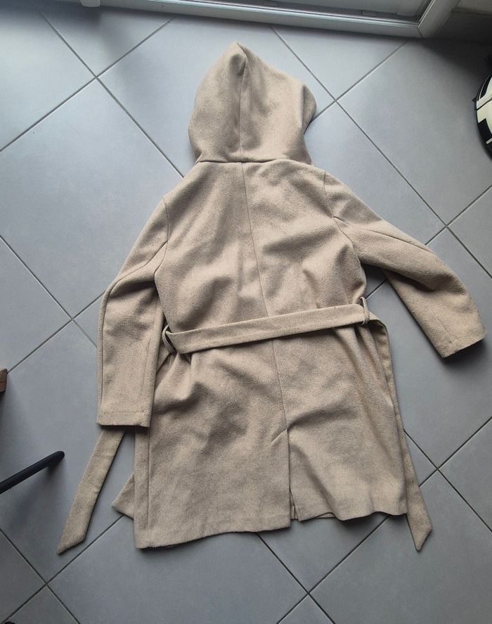 Manteau zara capuche L - photo numéro 2