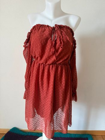Robe d’été en bon état rouge taille S