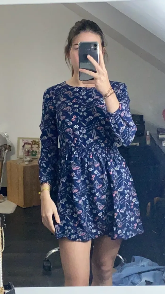 Robe à fleur