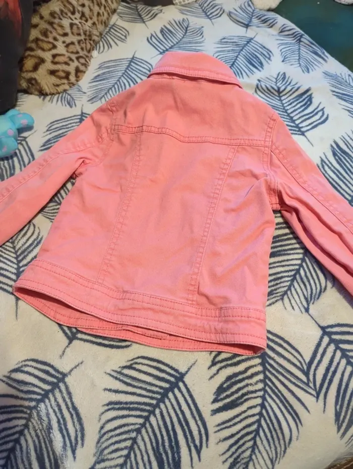 Veste en jean rose - photo numéro 6