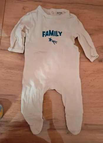 Pyjama léger family 1 mois bébé garçon