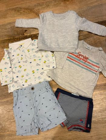 Lot vêtement garçon 6 mois tape à l’œil 