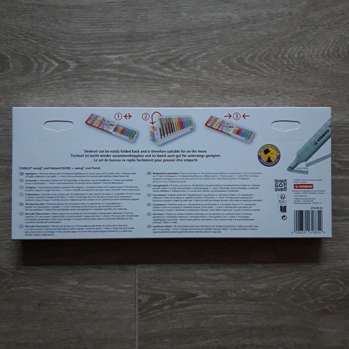 Lot de 18 surligneurs Swing Cool Pastel Stabilo + set de bureau NEUF - photo numéro 2