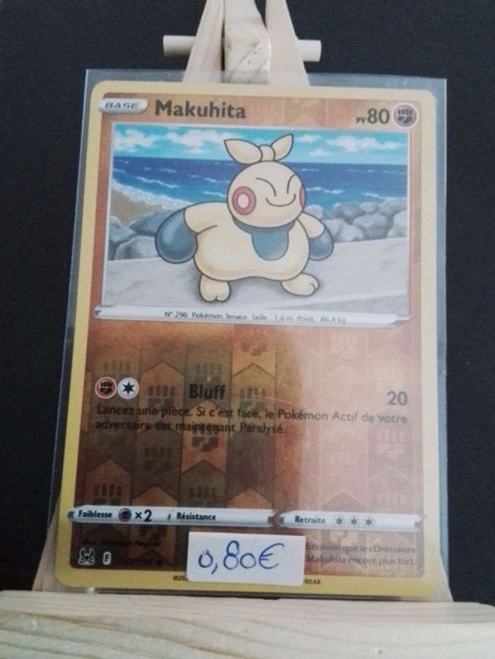 Carte Pokémon Makuhita Reverse 97/196